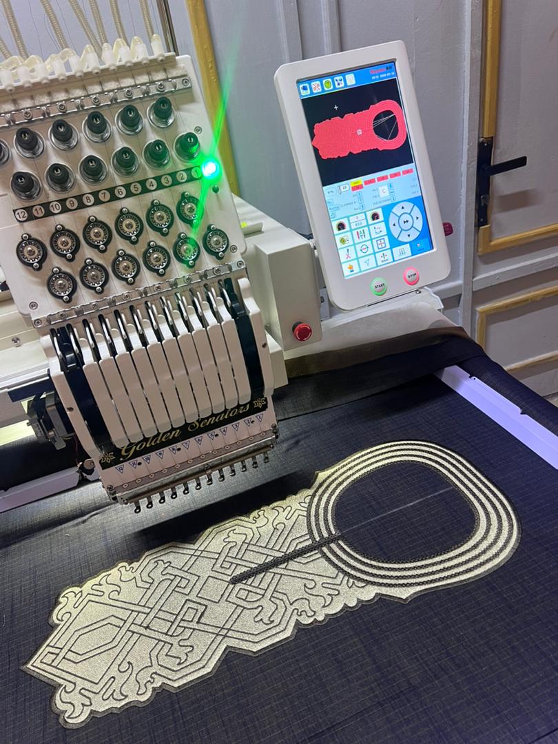 Broderie Numérique Industrielle Golden Senators